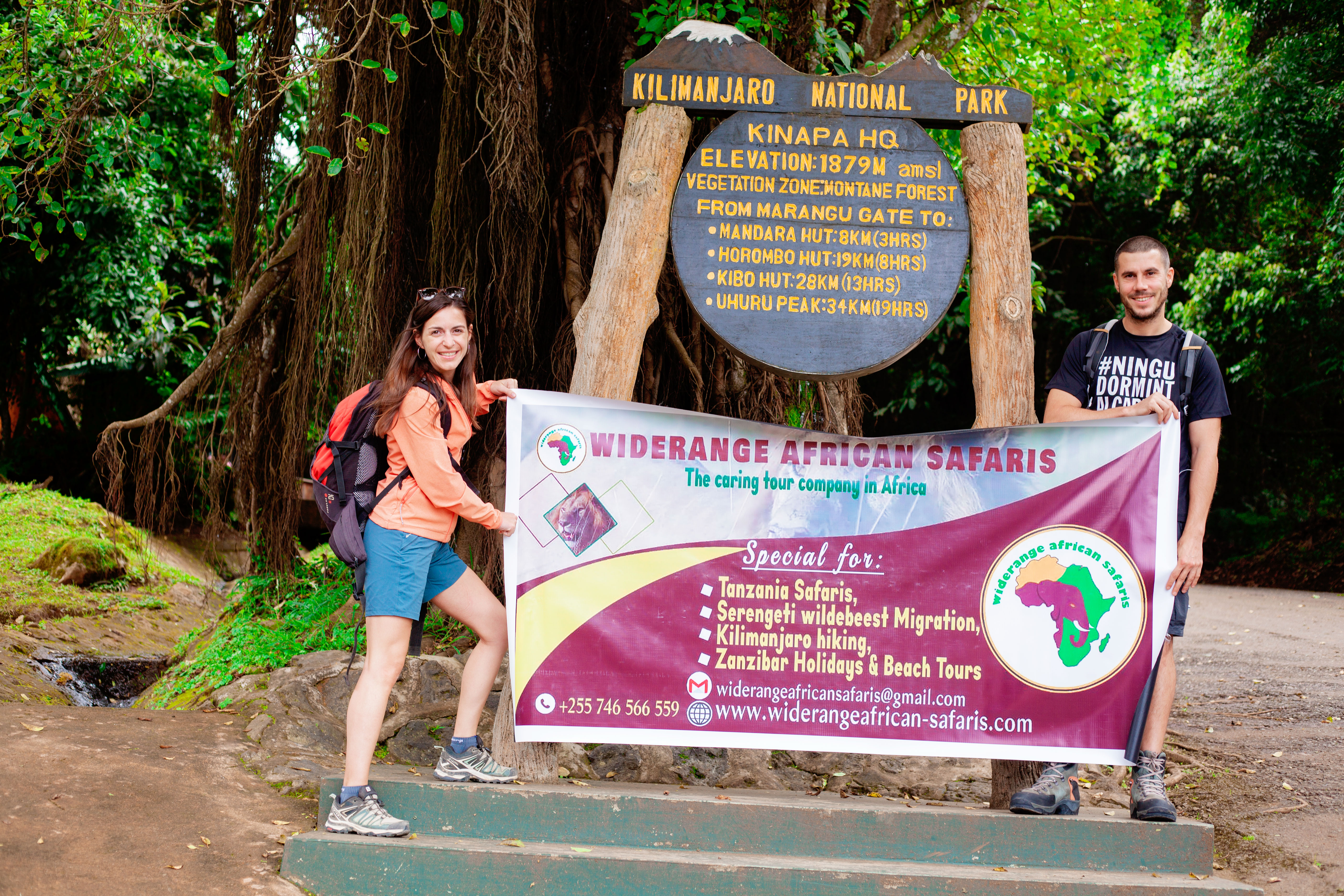 Kilimanjaro trekking to Marangu route price range from $1200- $1500